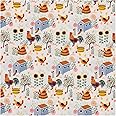 Hobby Lobby Chicken & Coops Cotton Calico Fabric (1 Yard) – Printed Sewing Fabric by The Yard – Lightweight Precut Fabric for Sewing Clothes, Homeware, & Other Accessories – DIY Craft Fabric