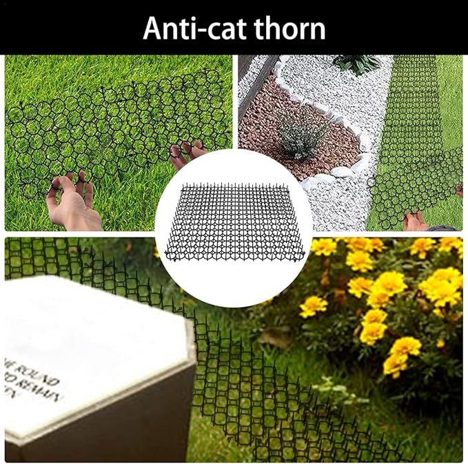 Betteros Tapis Anti Chat Avec Epine Grille Jardin Anti Chiens Chats Animaux De Compagnie 5 Pcs Amazon Fr Cuisine Maison