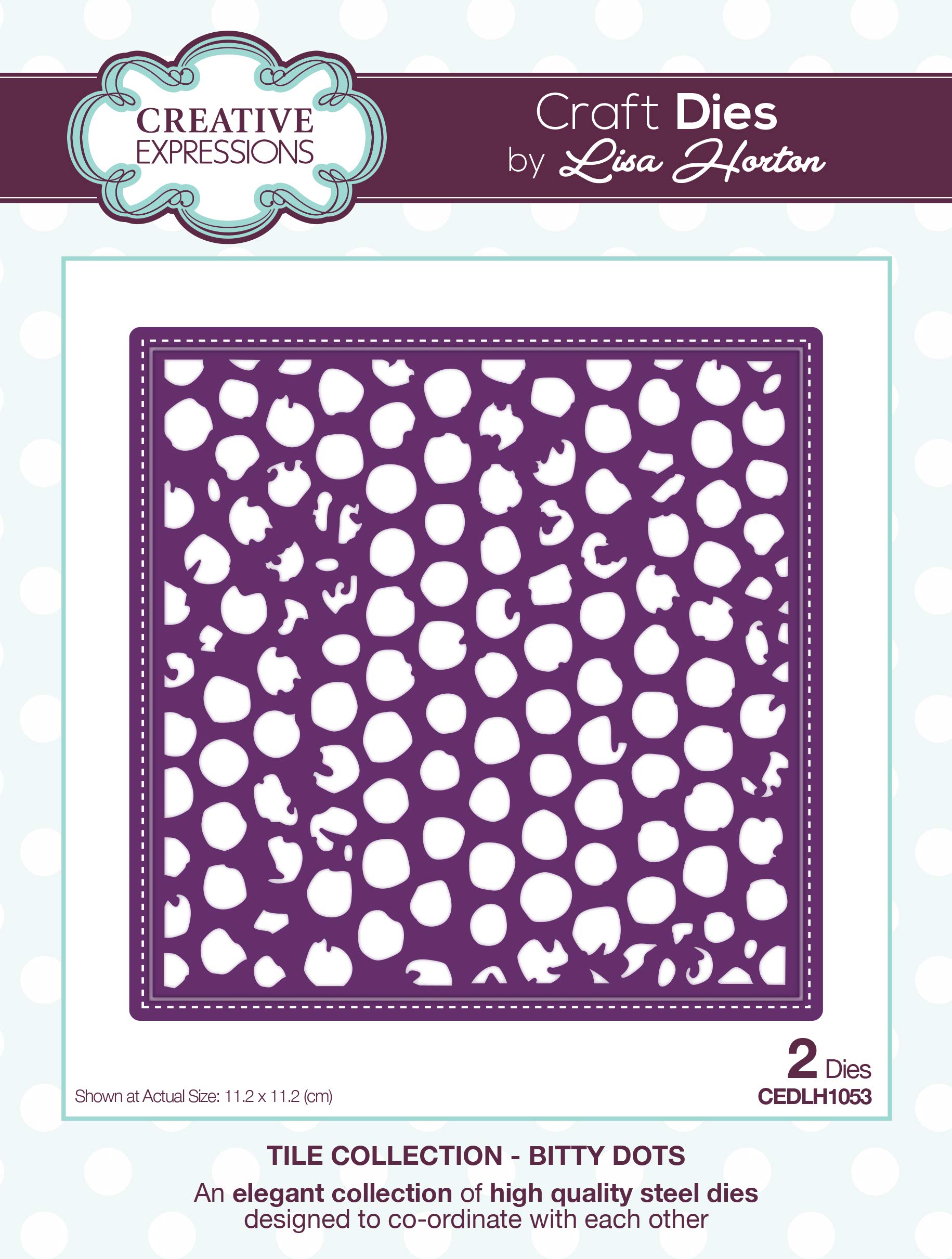 Lisa Horton - Stitched Collection Bitty Dots Die