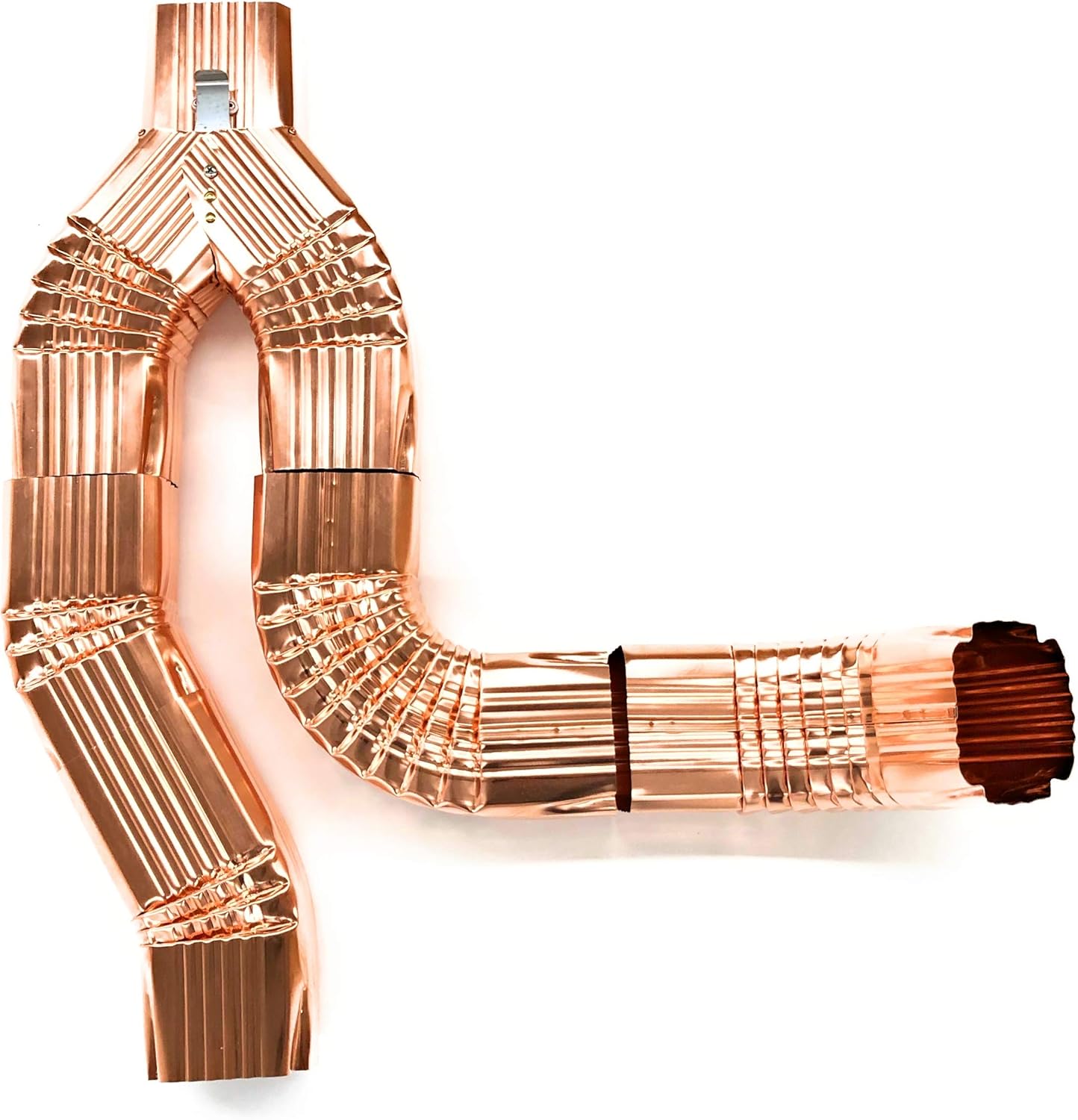 Home Improvement ALUMINUM DOWNSPOUT DIVERTER FOR RAIN BARRELSOFFSET