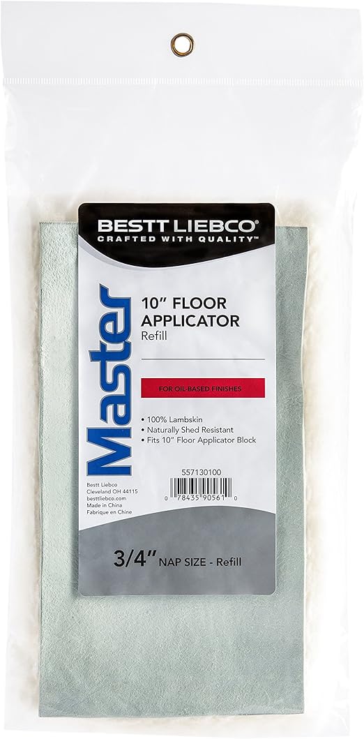 Bestt Liebco 557130100 Master Sheepskin 10 Floor Refill Pad Brush