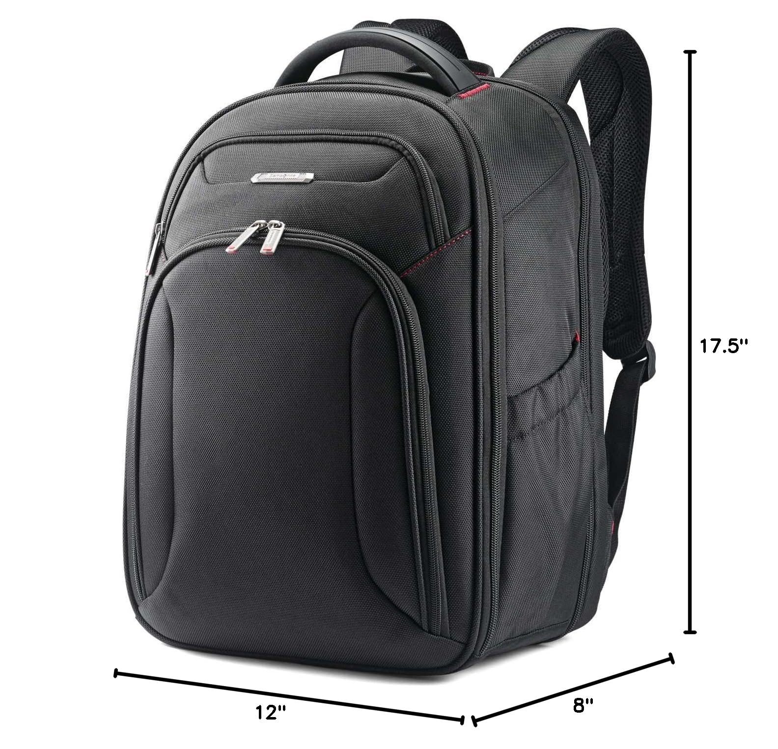 Samsonite Xenon 3.0 Checkpoint Friendly Backpack, Black, Large