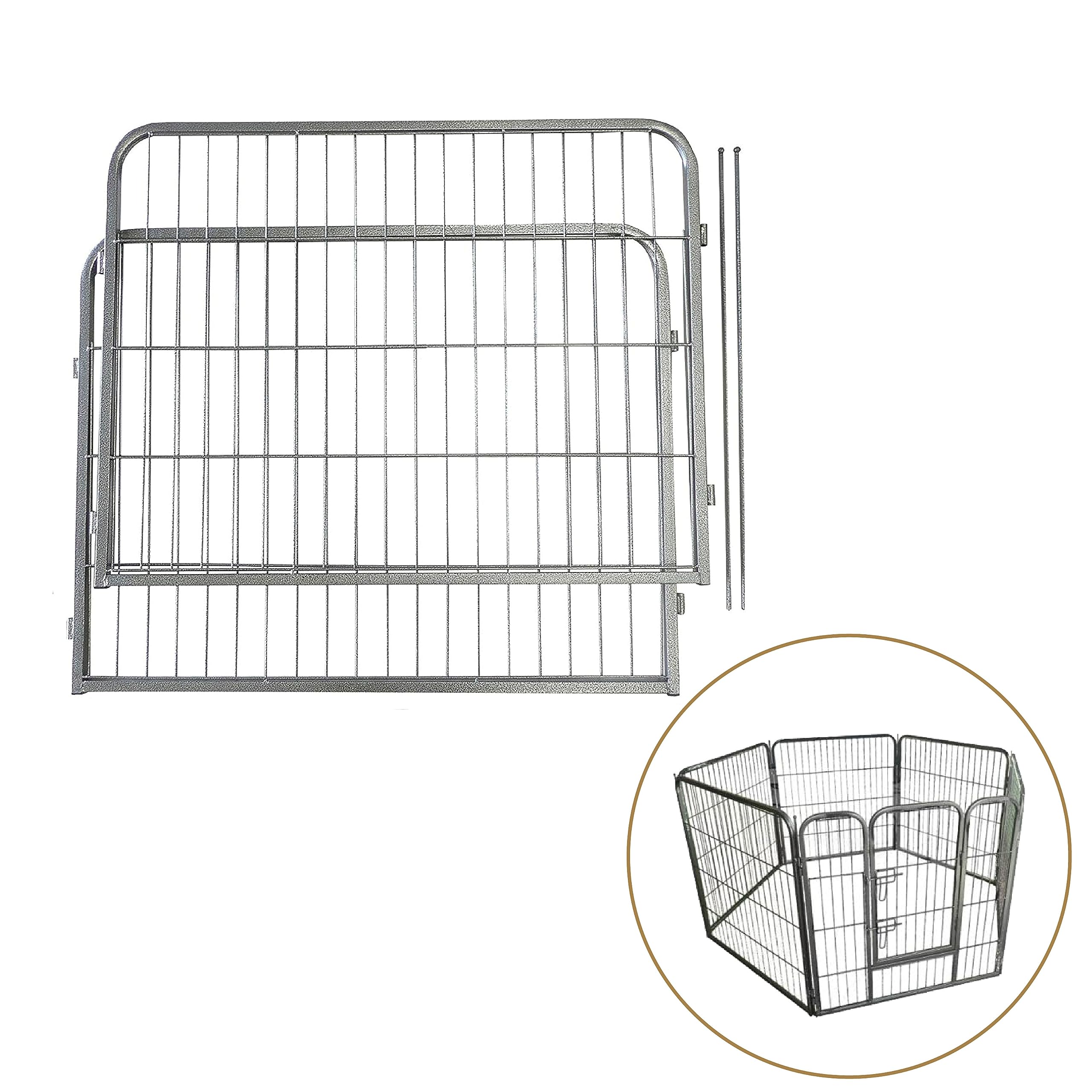 Ellie-Bo Heavy Duty 2-piece Expansion Pack for 100cm High Ellie-Bo Dog Pen