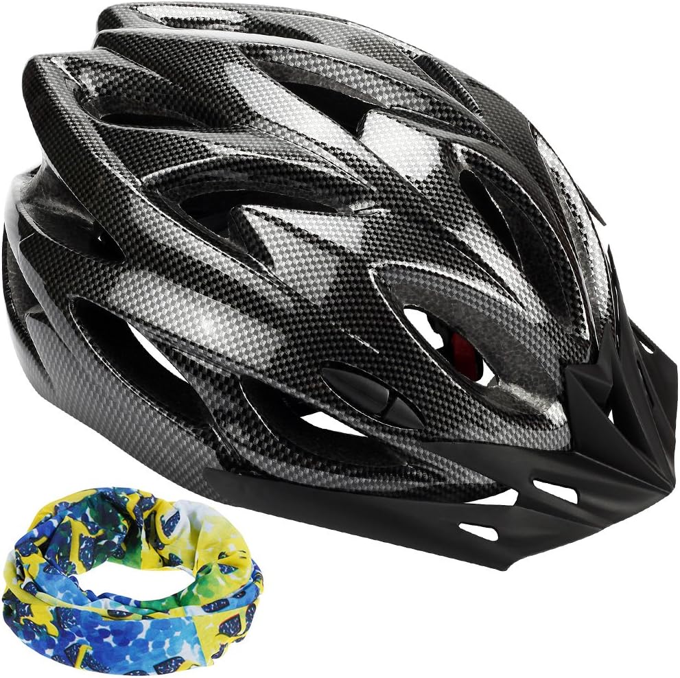 62cm road bike helmet ABUS GameChanger 2.0 (Velvet Black) ABUS GameChanger 2.0 WEST BIKING Integrally-Molded Cycling Helmet,