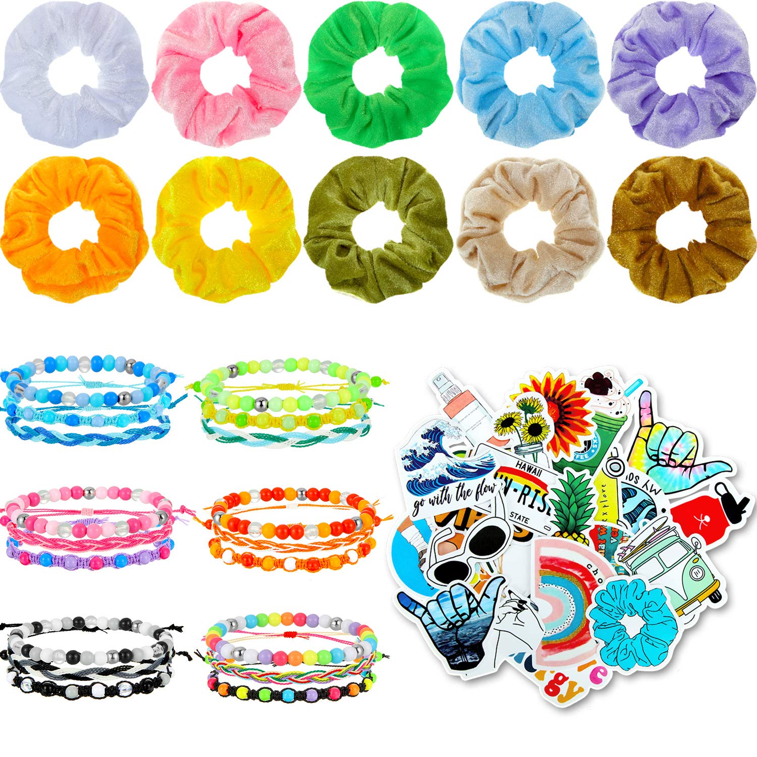 Amazon Com 49 Pieces Vsco Girl Stuff Set 10 Velvet Hair