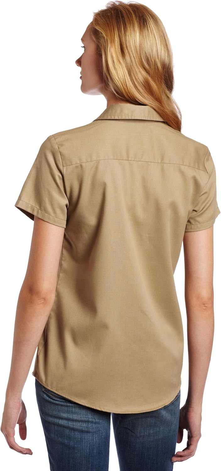 Dickies Women's Short-Sleeve Work Shirt: Clothing