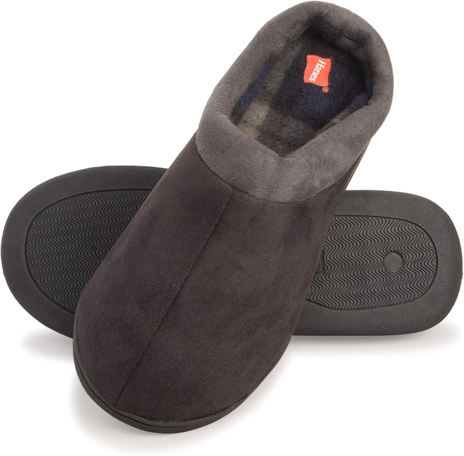 hanes mens slippers