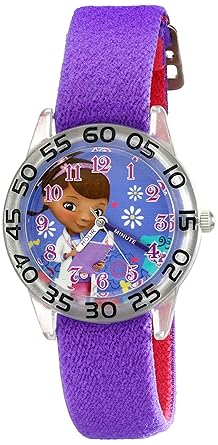 Disney Kids W001955 Doc McStuffins Analog Display Analog Quartz Purple Watch
