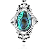 AeraVida Elegant Wedding Rings For Women | Casual Comfort Fit Silver Rings for Women | Gift for Daughter | Sterling Silver Rings Sizes