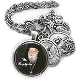St. Porphyrios Keyhain, Necklace or Clip, Patron Saint, Orthodox Religious Gift