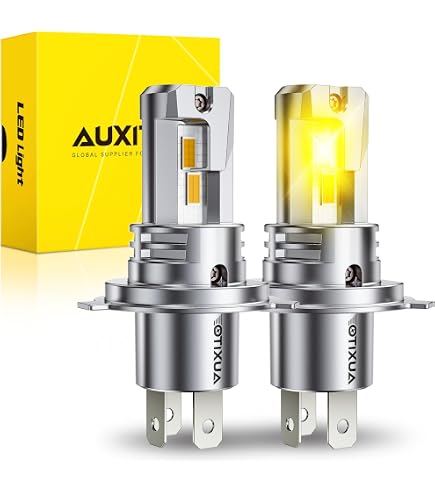 Amazon.com: GP Thunder H4 9003 JDM Hyper Golden Yellow 3500K Light