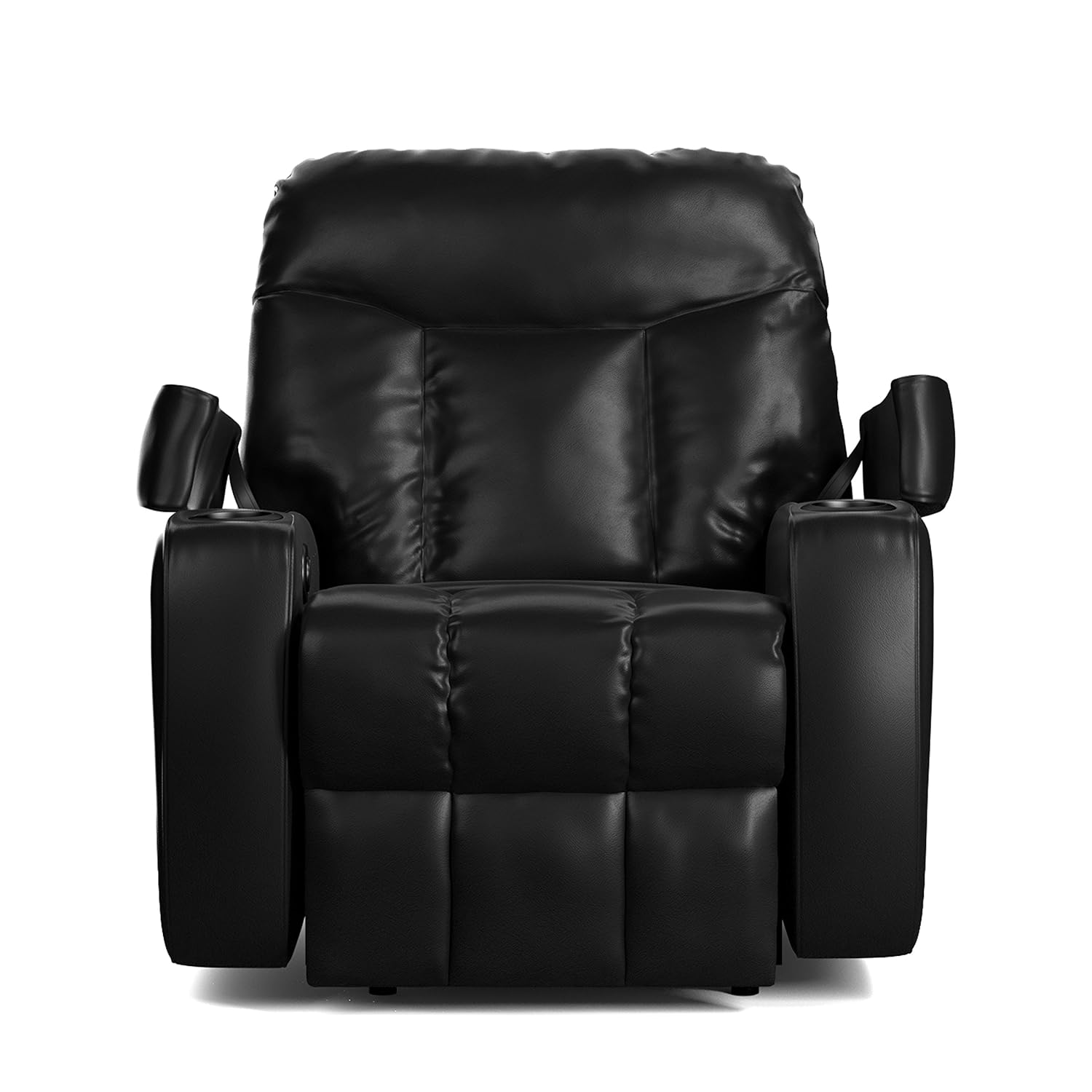 ProLounger Wall Hugger Storage Recliner Leather Power Chair