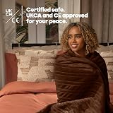 LIVIVO Electric Heated Blanket 160x130cm 9 Heat Settings Timer Auto Shut-Off view 5