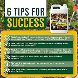 Lockscape Sticky Mulch Glue for Landscaping 2.5