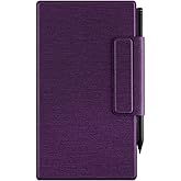 BOZHUORUI Magnetic Case for Remarkable Paper Pro Move (7.3",2025 Released) | Pen Buckle Design | Thin & Lightweight | Book Folio Style | PU Leather Cover with Sleep/Wake (Lavender Purple)