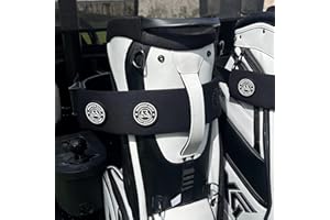 MADSON GOLF Magnetic Golf Cart Sleeve Utility Strap - Securely Attach Lightweight Golf Accessories to Your Cart with Powerful Magnets and Durable Design