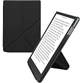 kwmobile Cover for Pocketbook InkPad 4/Color 3/2 / Vivlio InkPad 4/Color 3 Case - Slim PU Leather eReader Cover with Stand and auto Sleep funktion - Black