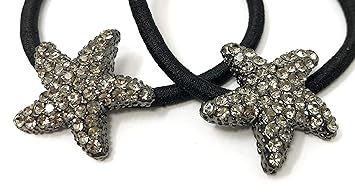 Amazon Com Starfish Couple In Love Hair Ties Made With Genuine