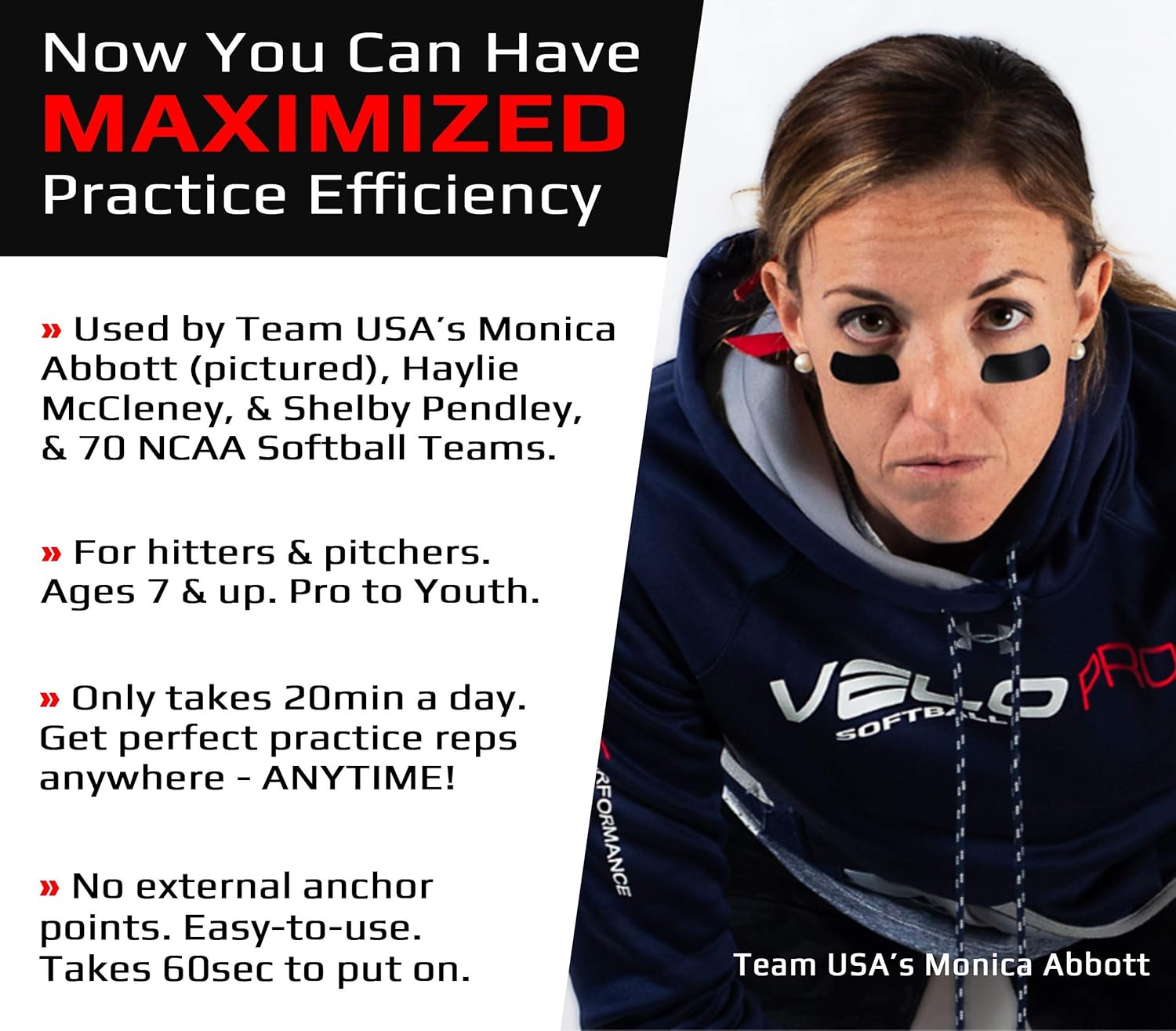 VPX Softball Training Harness | Adds 4-6MPH of Velocity & Power Quickly | Improves Swing, Batting, & Pitching Mechanics | Hitters, Pitchers, & Catchers | Fastpitch, Slowpitch, Youth, Mens, Girls, Kids : Sports & Outdoors