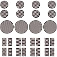 60 Pcs Match Striker Paper with Adhesive, 3 Sizes of Matches Sticker Striker for Match Holder, Matches for Candles, Matches Box Bulk, Matches in A Jar With Striker, Decorative Match Cloche