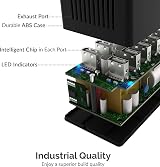 Sabrent 60W 10 Port USB Smart Fast Charging Station Power Supply (AX-TPCS) view 9