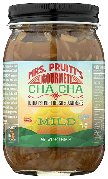 MRS PRUITTS GOURMET GOURMET CHA CHA SALSA MILD, 16 OZ