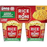 Rice-A-Roni 4pk Cups-Cheddar Broccoli