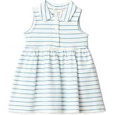 Amazon Essentials x Sofia Grainge Toddlers and Baby Girls' Cotton Pique Sleeveless Dress