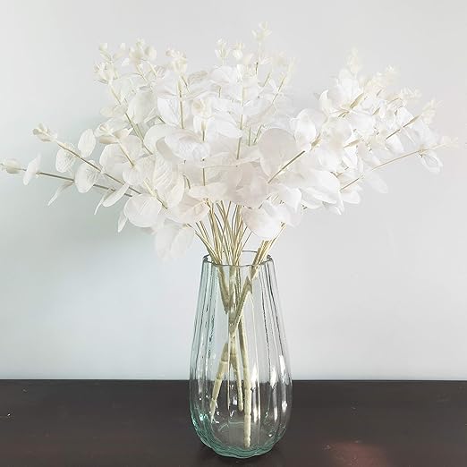 Amazon Com Nolast Artificial Flower Fake Eucalyptus Leaves Faux