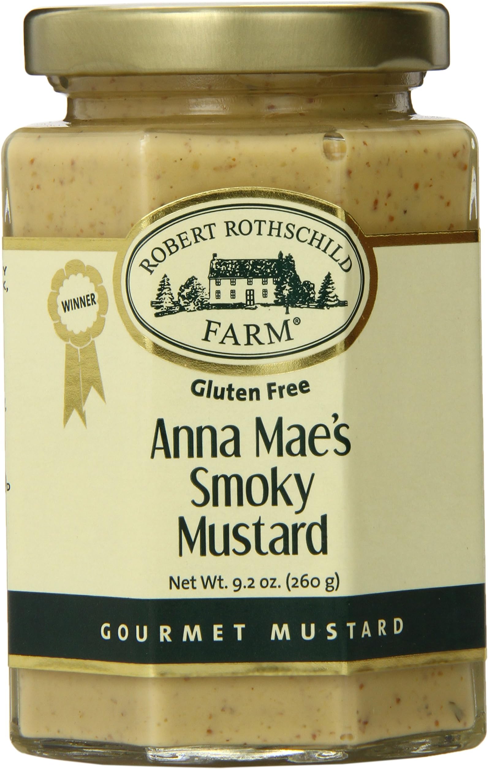 Robert Rothschild Anna Mae's Smoky Mustard, 9.2 Ounce