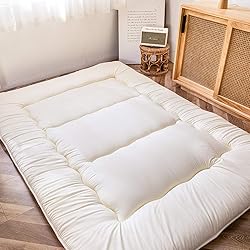 MAXYOYO Japanese Floor Futon Queen Size, Thicken