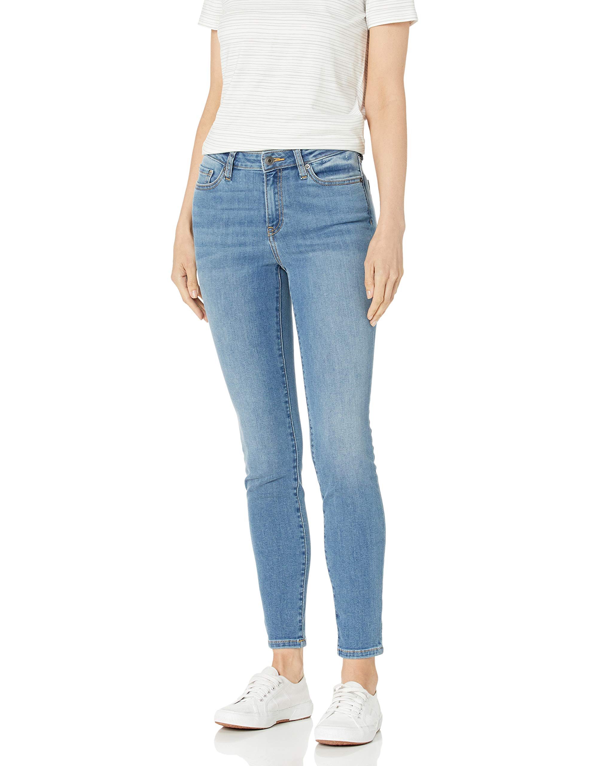 Amazon Essentials Women's Mid-Rise Stretchy Skinny