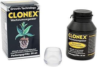 50ml Set mit Gefäß von Tauro - Behältnis zum Eintauchen von Stecklingen (Wurzelhormon, Rooting Gel, Wurzelstimulator) inkl. Gefäß