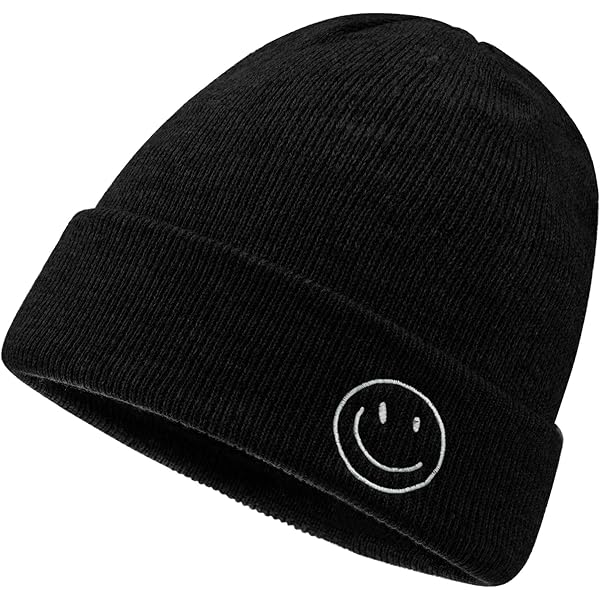 ニットキャップ・ビーニー SK8ER ROCK Doodle Star Short Beanie Black MG Plain Short Beanie Skull Cap Ski Skate Hat 8