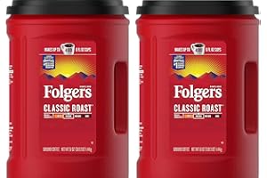 Folgers Classic Roast Ground Coffee (51 oz.), 2 Pack (Limited Edition)