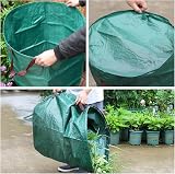 Newthinking 3 Pack Heavy Duty Garden Waste Bags 272 L Each with Handles and Hoop view 4