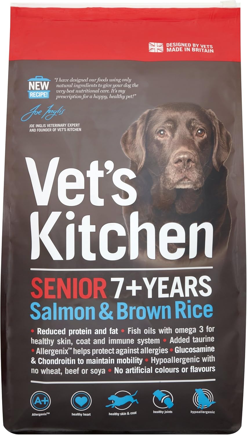 vets kitchen senior dog food