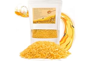 TRINIDa Beeswax Pellets 2LB(32 oz), Organic Yellow Bees Wax for DIY Candles, Beeswax for Candle Making, Skin, Body, Face, and Hair Care, Lotions, DIY Creams, Lip Balm and Soap Making Supplies