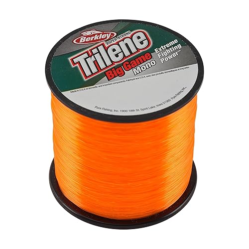Berkley Trilene® Big Game™, Blaze Orange, 15lb | 6.8kg, 900yd | 822m Monofilament Fishing Line, Suitable for Saltwater and Freshwater Environments