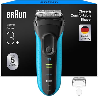 Braun Series 3 ProSkin 3040s Shaver Wet & Dry Cordless Pop Up Trimmer