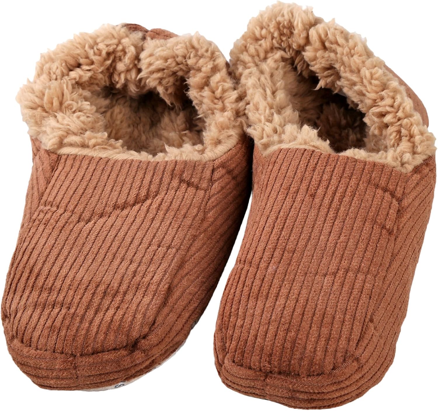 Snoozies Herren Hausschuhe mit Fleece-Futter, zweifarbig, Bequeme ...