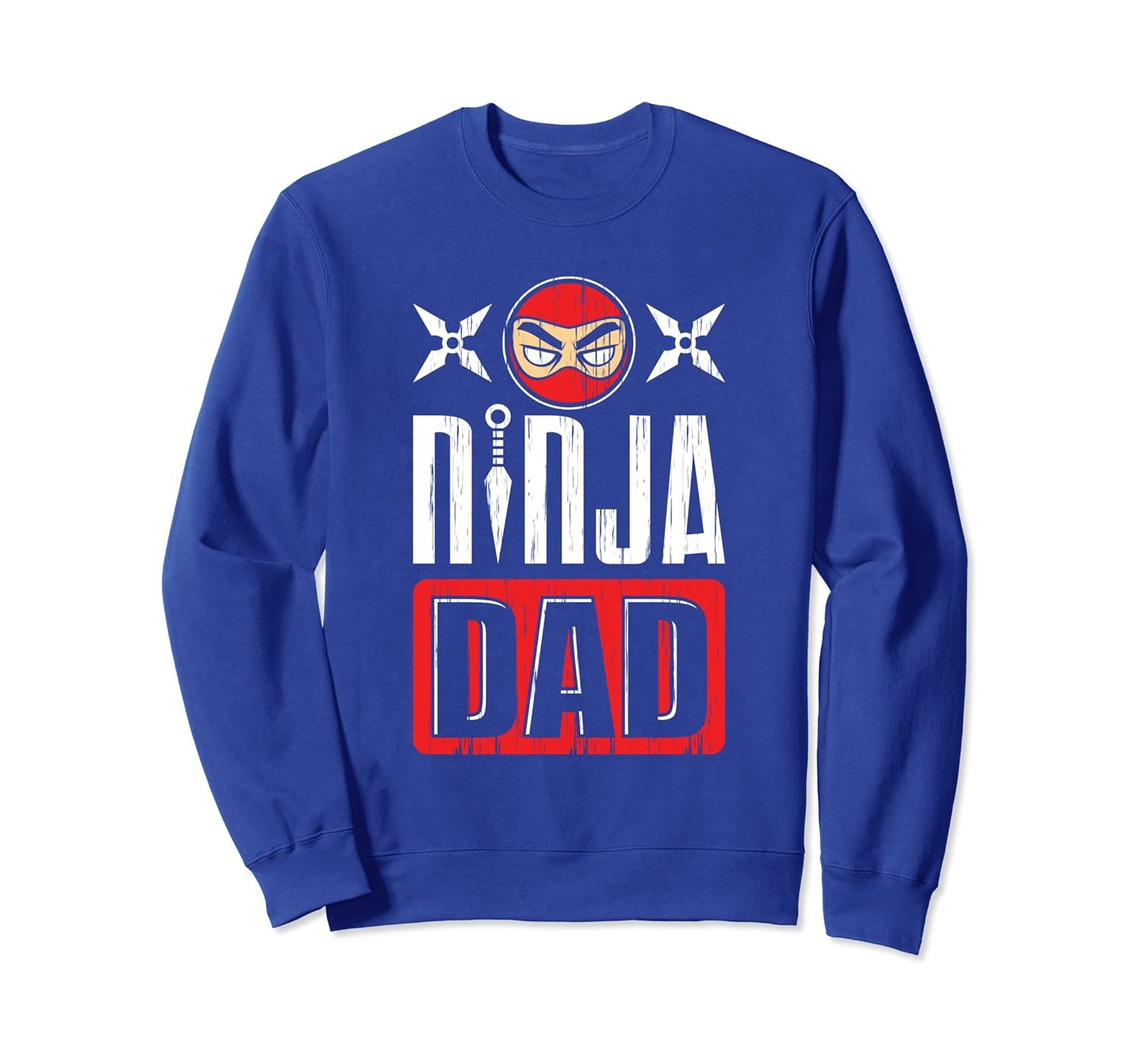 Ninja Dad Sweatshirt Funny Martial Arts Gift for Dad-anz