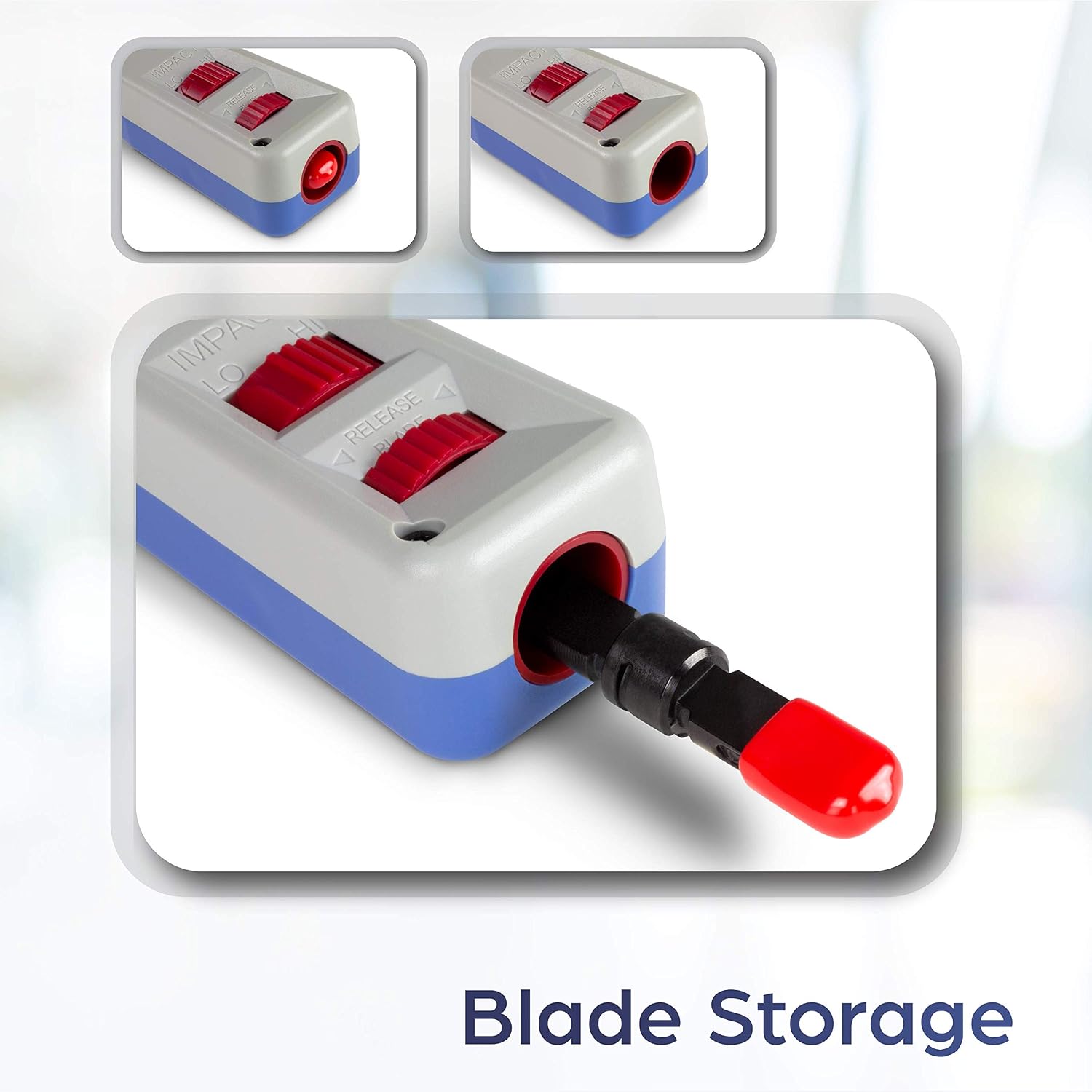 TRENDnet Punch Down Tool with 110 and Krone Blade, TC-PDT, Insert & Cut Terminations in One Operation - Image 5