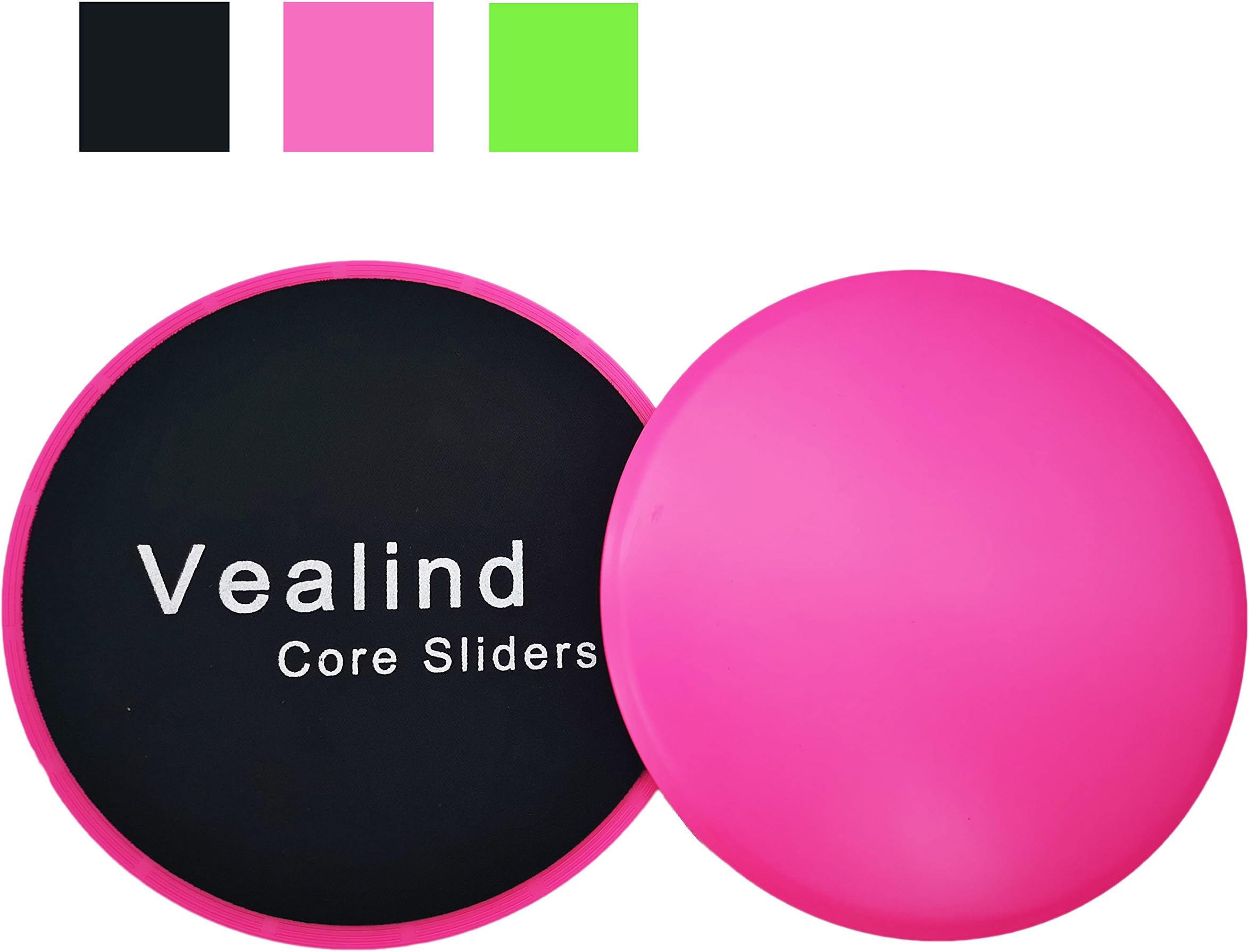 Core Exercise Sliders Dual Sides Gliding Discs for Abdominal Exercise, Full Body Workout Perfect for Any Surface