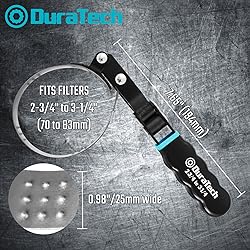 DURATECH Small Swivel Oil Filter Wrench, Oil Filter