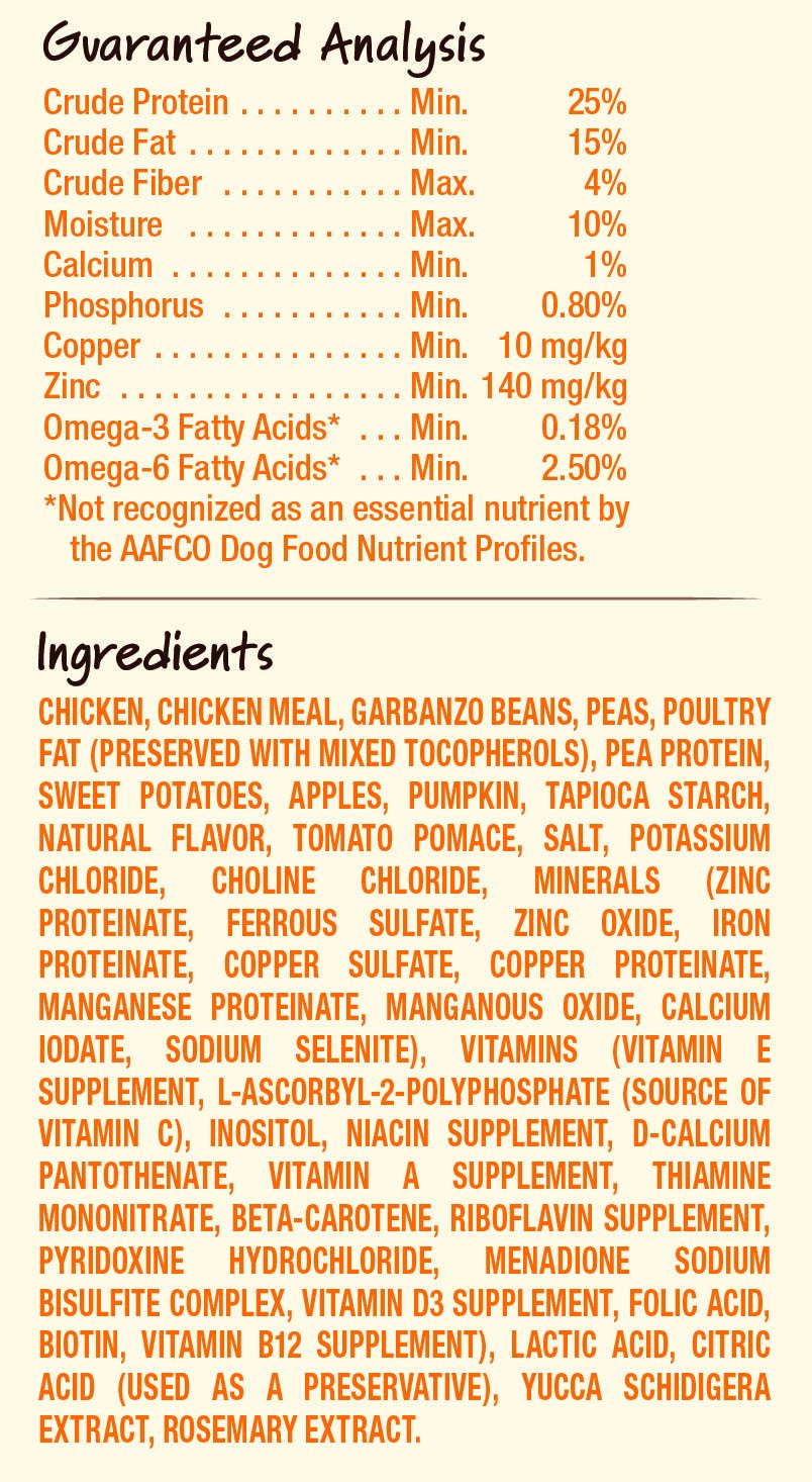 Nature's Recipe Small Breed Grain Free Easy to Digest Dry ...