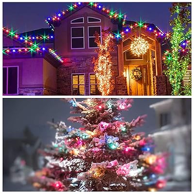 Buy 2 Pack Solar String Lights Outdoor 40ft 100 Led 8 Modes Solar Powered String Lights Fairy Lights For Garden Patio Yard Wedding Party Christmas Decorations Multicolor Online In Indonesia B08jbvm2h6