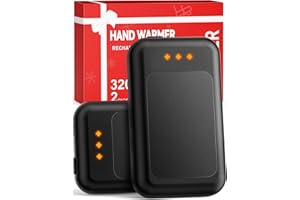 HOTDOT Hand Warmers, Hand Warmers Rechargeable, Reusable Portable Electric Hand Warmer, Fast Intelligent Heating in 1 Second, Gifts for Christmas, Outdoor, Golf, Hunting, Camping Accessories