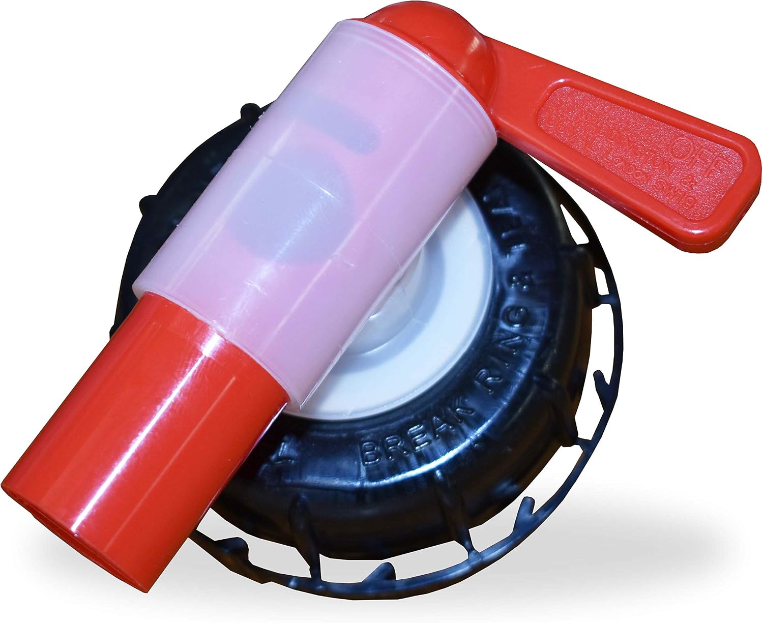 Airflow Dispensing Tap to fit 59mm - 61mm DIN European Standard Thread, Red