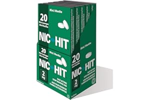 Nic-Hit Quit Smoking Aid Nicotine Mini Lozenge Mint Flavor 2 mg -100 lozenges